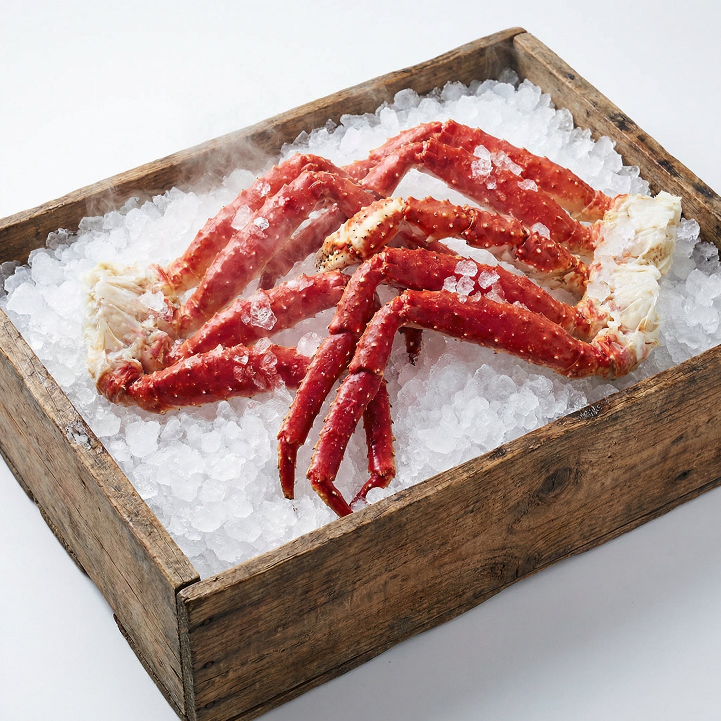 Captain’s Catch: Meaty & Sweet Cooked Crab Legs – 3 lb Family Bag