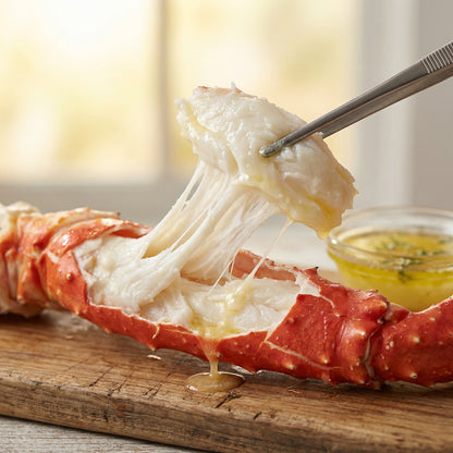 Captain’s Catch: Meaty & Sweet Cooked Crab Legs – 3 lb Family Bag
