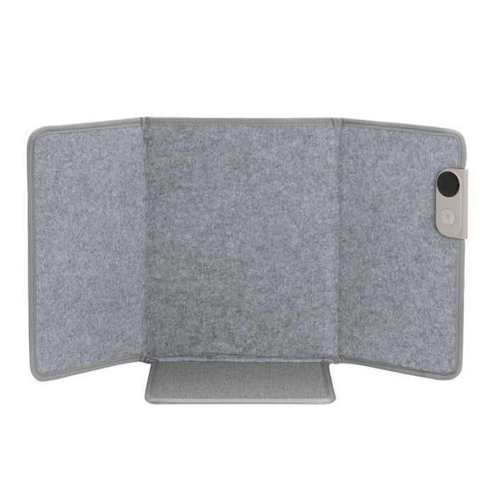 Under Desk Space Heater,Foldble Foot Warmer Portable for Home&Office,Timer & Secure,Quiet for Legs,Ankles,Touch&Remote Control Personal Electric Wall Foot Warming Pad,Over-Heat Protection