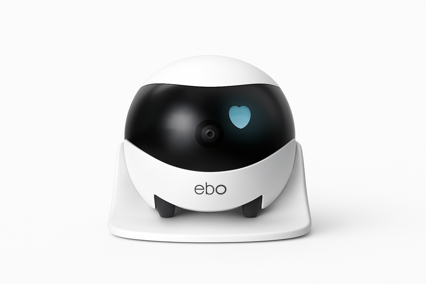 Mobile surveillance robot camera, smart home companion, for business trips, children, cat lovers, and the elderly.