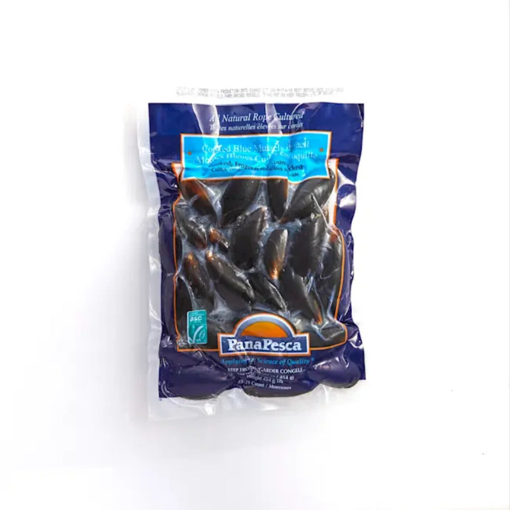 Premium Half Shell Mussels – Raw Frozen Foodservice Ingredient