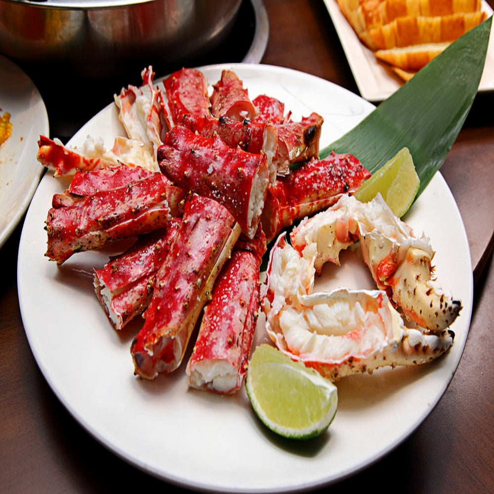 Premium Cooked Crab Legs – 3 lb Ready-to-Eat Seafood Pack