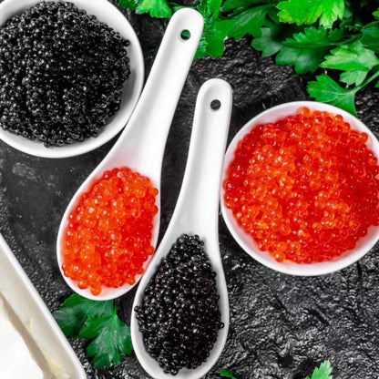 Premium Black Caviar (Sturgeon Caviar) – Fine Texture & Luxury Taste